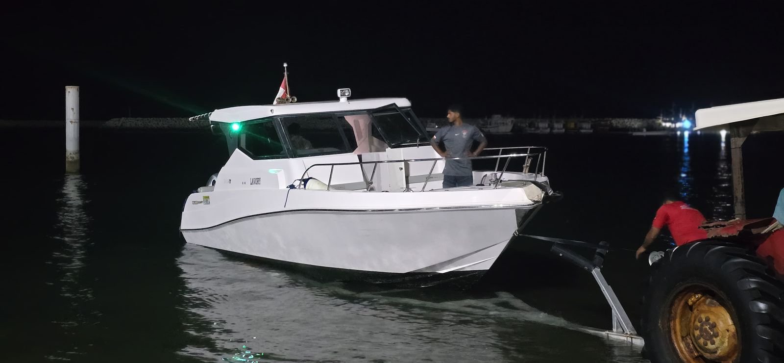 Boat view on the water