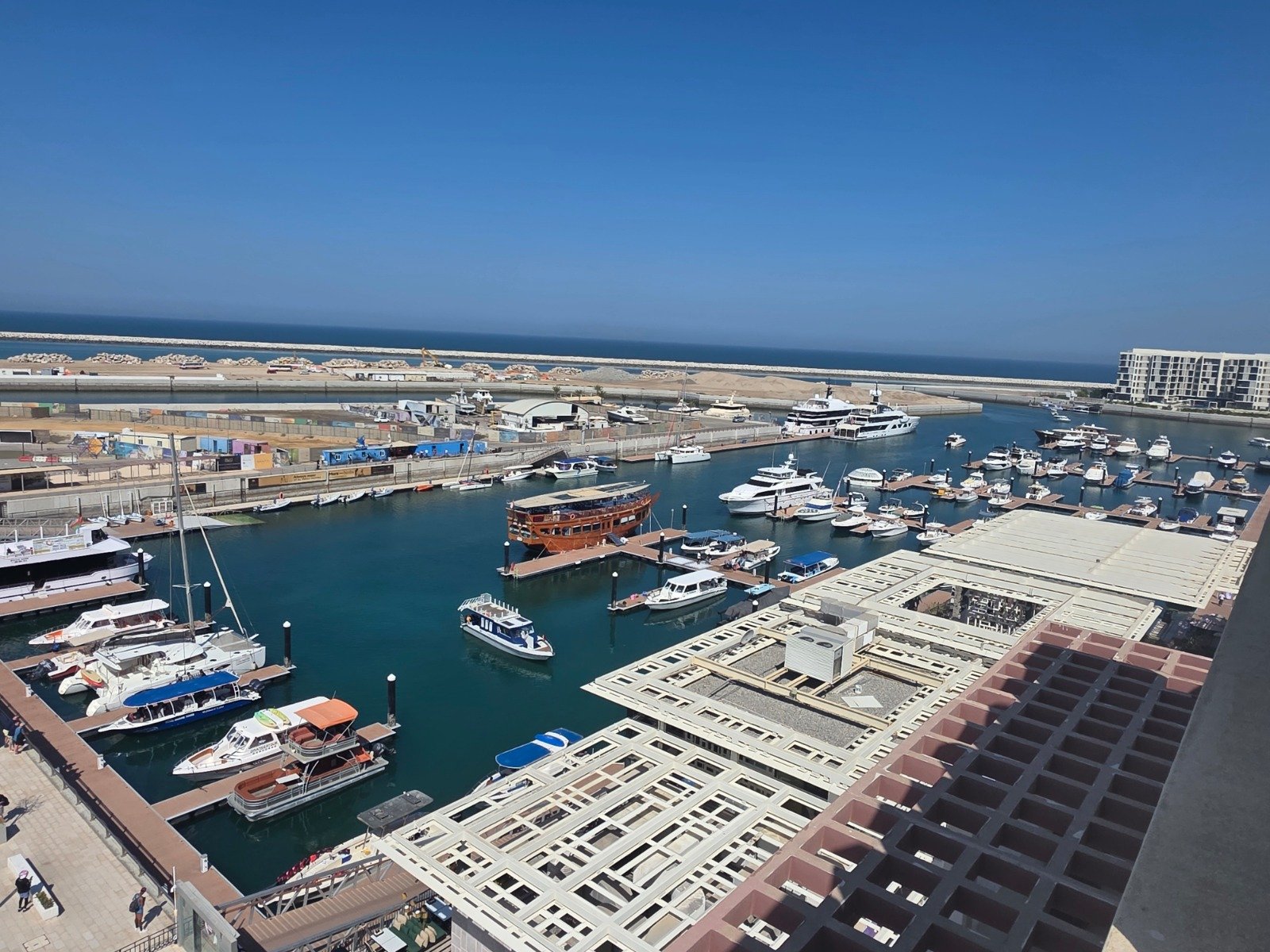 Al Mouj Marina waterfront