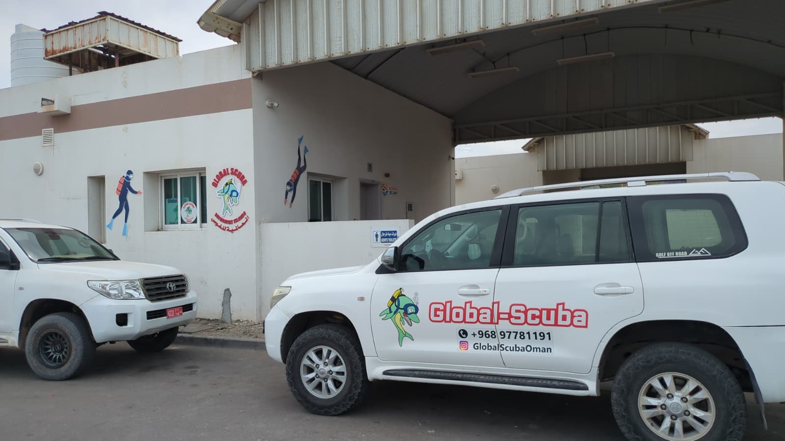 Guest transport support with Global Scuba Oman