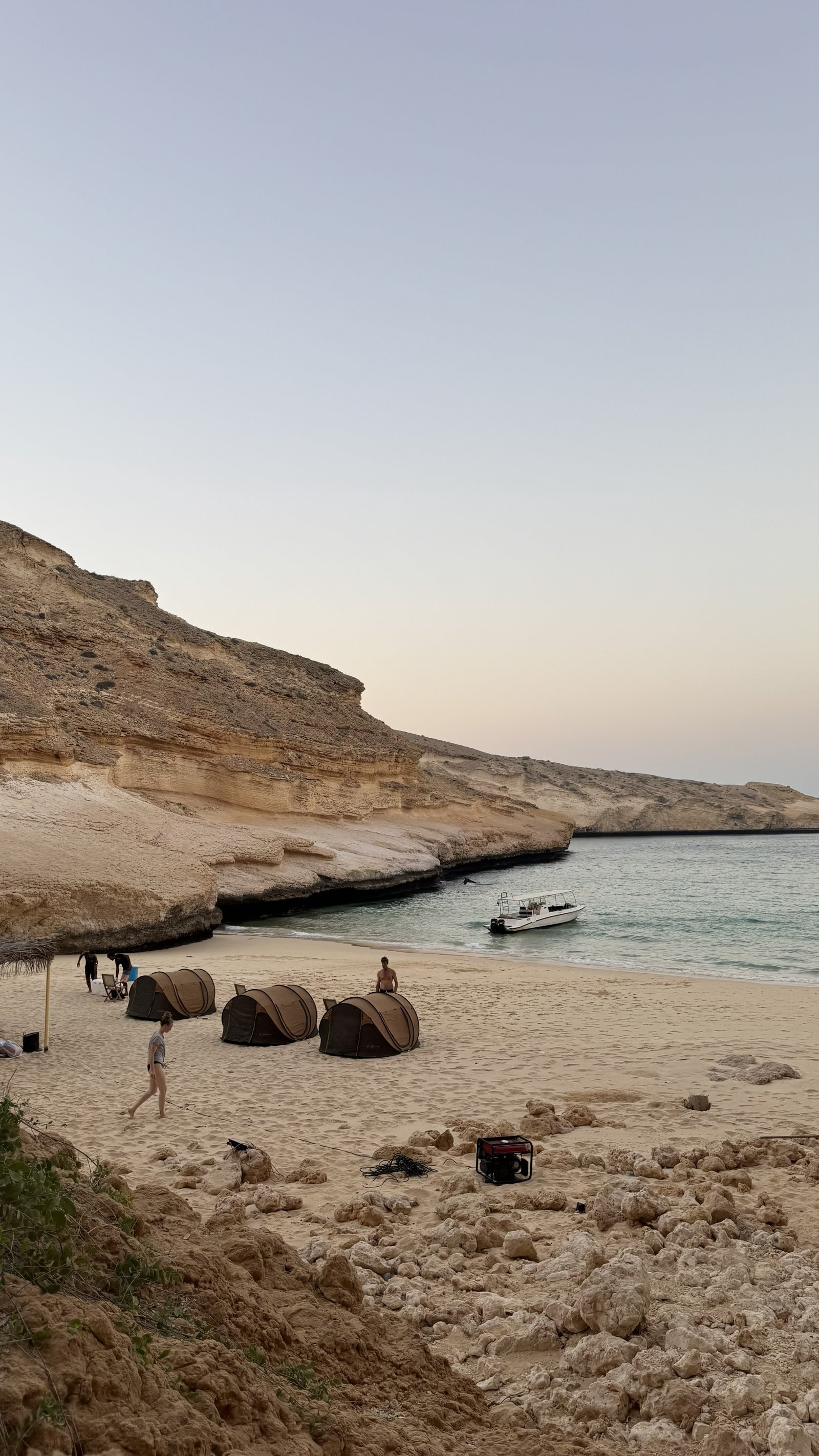 Bander Khairan overnight camping image 5